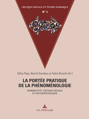 cover image of La portée pratique de la phénoménologie